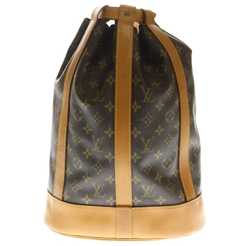 LOUIS VUITTON Randonee Backpack Rucksack Daypack Shoulder Bag Brown